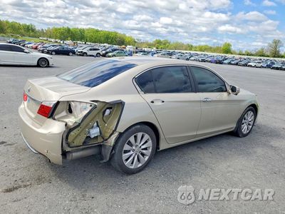 Trzecie zdjęcie samochodu z tyłu: 2015 HONDA ACCORD EXL VIN:1HGCR2F88FA054551 - miniatura