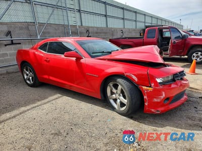 Czwarte zdjęcie samochodu z boku: 2015 CHEVROLET CAMARO LT VIN:2G1FD1E33F9293052 - miniatura