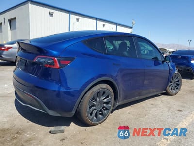Trzecie zdjęcie samochodu z tyłu: 2022 TESLA MODEL Y VIN:7SAYGDEE4NF458307 - miniatura