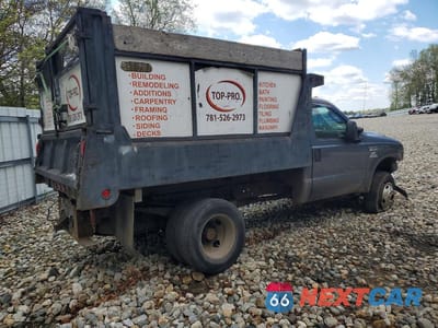 Trzecie zdjęcie samochodu z tyłu: 2005 FORD F350 SUPER DUTY DUMP TRUCK VIN:1FDWF375X5EB96966 - miniatura