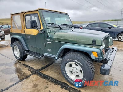 Czwarte zdjęcie samochodu z boku: 1997 JEEP WRANGLER / TJ SPORT VIN:1J4FY19S9VP426579 - miniatura