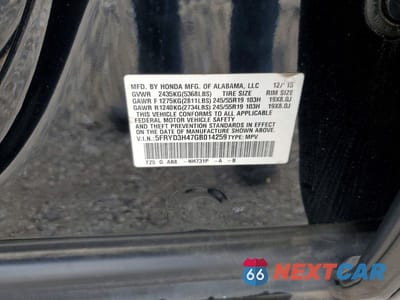 Zdjęcie 13 z 13 samochodu: 2016 ACURA MDX TECHNOLOGY VIN:5FRYD3H47GB014259 - miniatura