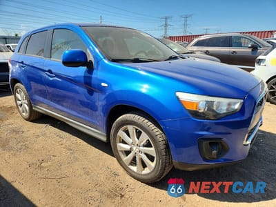 Czwarte zdjęcie samochodu z boku: 2015 MITSUBISHI OUTLANDER SPORT ES VIN:4A4AP3AU6FE018350 - miniatura