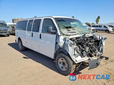2020 CHEVROLET EXPRESS G3500 LS 6.0L V8 PASSENGER 1GAZGNFG7L1251187 - główne zdjęcie licytacji z USA - miniatura