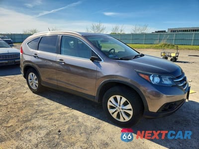 Czwarte zdjęcie samochodu z boku: 2014 HONDA CR-V EXL VIN:5J6RM4H72EL017631 - miniatura