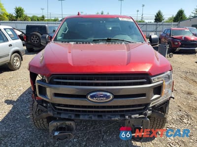 Piąte zdjęcie samochodu w środku: 2018 FORD F150 SUPER CAB VIN:1FTFX1E52JKD44726 - miniatura