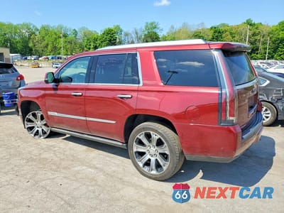 Drugie zdjęcie samochodu z przodu: 2018 CADILLAC ESCALADE PLATINUM VIN:1GYS4DKJ1JR220300 - miniatura