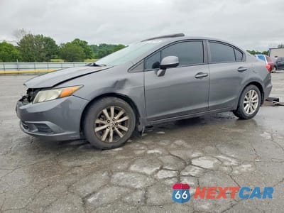 2012 HONDA CIVIC EXL 2HGFB2F90CH524577 - główne zdjęcie licytacji z USA - miniatura