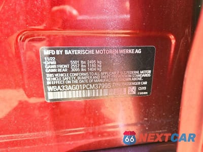 Zdjęcie 12 z 12 samochodu: 2023 BMW 530XE VIN:WBA33AG01PCM37995 - miniatura