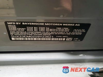 Zdjęcie 13 z 13 samochodu: 2025 BMW X7 M60I VIN:5UX33EM02S9Y23621 - miniatura