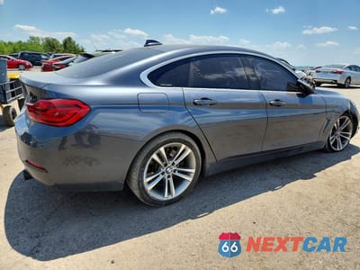 Trzecie zdjęcie samochodu z tyłu: 2019 BMW 440I GRAN COUPE VIN:WBA4J5C56KBM66104 - miniatura