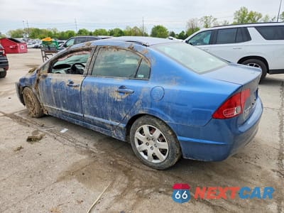 Drugie zdjęcie samochodu z przodu: 2007 HONDA CIVIC LX VIN:1HGFA16587L128626 - miniatura