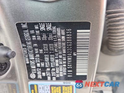 Zdjęcie 13 z 13 samochodu: 2012 KIA SORENTO SX VIN:5XYKWDA23CG288836 - miniatura