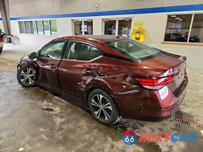 Drugie zdjęcie samochodu z przodu: 2022 NISSAN SENTRA SV VIN:3N1AB8CV8NY301572 - miniatura