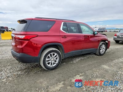 Trzecie zdjęcie samochodu z tyłu: 2019 CHEVROLET TRAVERSE LT VIN:1GNEVGKW7KJ124188 - miniatura