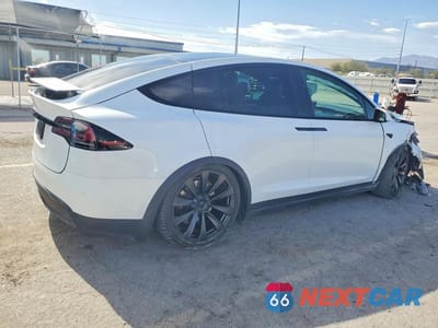 Trzecie zdjęcie samochodu z tyłu: 2023 TESLA MODEL X VIN:7SAXCBE50PF374662 - miniatura