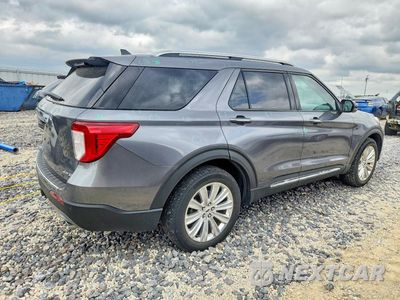 Trzecie zdjęcie samochodu z tyłu: 2022 FORD EXPLORER LIMITED VIN:1FMSK8FH7NGA70636 - miniatura