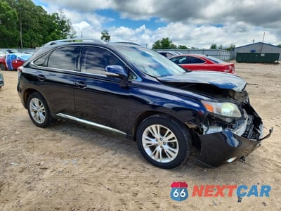 Czwarte zdjęcie samochodu z boku: 2010 LEXUS RX 450H VIN:JTJBC1BA2A2006669 - miniatura