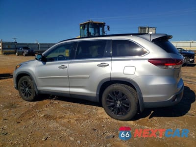 Drugie zdjęcie samochodu z przodu: 2019 TOYOTA HIGHLANDER SE VIN:5TDJZRFH3KS567220 - miniatura
