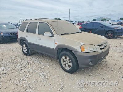 Czwarte zdjęcie samochodu z boku: 2003 MAZDA TRIBUTE VIN:4F2YZ04105KM08618 - miniatura