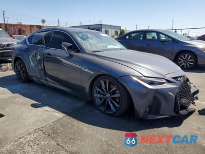Czwarte zdjęcie samochodu z boku: 2021 LEXUS IS 350 F SPORT VIN:JTHGZ1B22M5038152 - miniatura