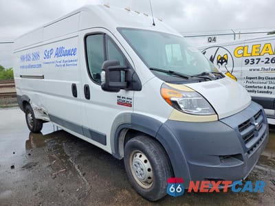 Czwarte zdjęcie samochodu z boku: 2018 RAM PROMASTER 2500 2500 HIGH VIN:3C6TRVDG3JE141653 - miniatura