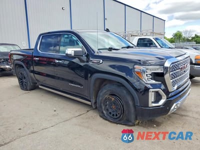 Czwarte zdjęcie samochodu z boku: 2021 GMC SIERRA K1500 DENALI VIN:1GTU9FEL8MZ275646 - miniatura