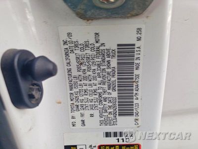 Zdjęcie 13 z 13 samochodu: 2010 TOYOTA TACOMA DOUBLE CAB PRERUNNER VIN:5TEJU4GN2AZ693222 - miniatura