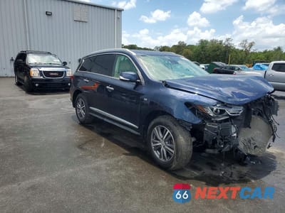 Czwarte zdjęcie samochodu z boku: 2020 INFINITI QX60 LUXE VIN:5N1DL0MMXLC523305 - miniatura