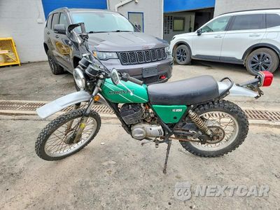 Trzecie zdjęcie samochodu z tyłu: 1977 KAWASAKI ENDURO 250 VIN:KE250B001026 - miniatura