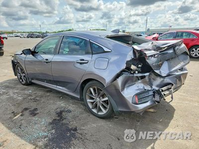 Drugie zdjęcie samochodu z przodu: 2020 HONDA CIVIC EX VIN:19XFC1F30LE001542 - miniatura