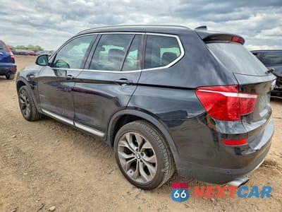 Drugie zdjęcie samochodu z przodu: 2015 BMW X3 XDRIVE28I VIN:5UXWX9C5XF0D58766 - miniatura