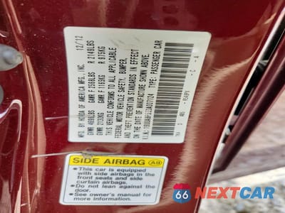 Zdjęcie 12 z 12 samochodu: 2013 ACURA TL TECH VIN:19UUA8F55DA007124 - miniatura