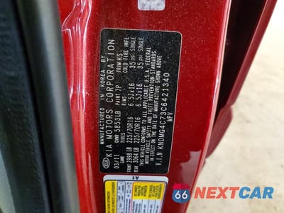 Zdjęcie 13 z 13 samochodu: 2012 KIA SEDONA LX VIN:KNDMG4C73C6421340 - miniatura