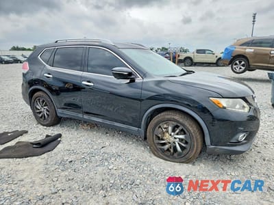 Czwarte zdjęcie samochodu z boku: 2015 NISSAN ROGUE SL VIN:5N1AT2MT6FC856000 - miniatura
