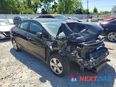 Czwarte zdjęcie samochodu z boku: 2017 CHEVROLET CRUZE LS VIN:1G1BC5SM6H7252246 - miniatura