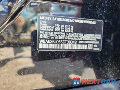 Zdjęcie 12 z 12 samochodu: 2025 BMW 540 XI VIN:WBA63FJ05SCT38348 - miniatura