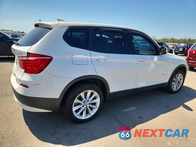 Trzecie zdjęcie samochodu z tyłu: 2013 BMW X3 XDRIVE28I VIN:5UXWX9C54D0A17330 - miniatura