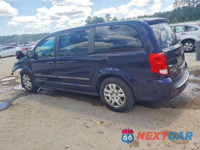 Drugie zdjęcie samochodu z przodu: 2014 DODGE GRAND CARAVAN SE VIN:2C4RDGBGXER193608 - miniatura