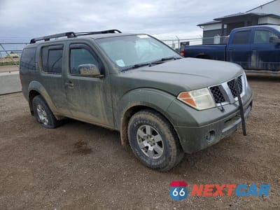 Czwarte zdjęcie samochodu z boku: 2005 NISSAN PATHFINDER XE VIN:5N1AR18W55C743974 - miniatura