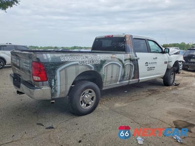 Trzecie zdjęcie samochodu z tyłu: 2012 DODGE RAM 2500 SLT VIN:3C6TD5JT5CG113943 - miniatura