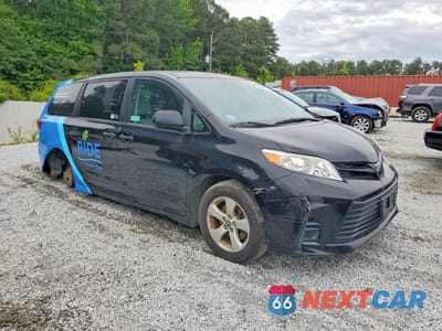 Czwarte zdjęcie samochodu z boku: 2020 TOYOTA SIENNA L VIN:5TDZZ3DC6LS087231 - miniatura
