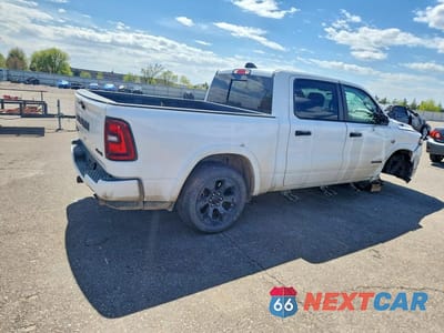 Trzecie zdjęcie samochodu z tyłu: 2026 RAM 1500 BIG HORN VIN:1C6SRFFTXTN199527 - miniatura