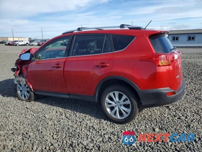 Drugie zdjęcie samochodu z przodu: 2014 TOYOTA RAV4 LIMITED VIN:JTMDFREVXED078343 - miniatura