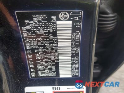 Zdjęcie 12 z 12 samochodu: 2019 TOYOTA COROLLA LE VIN:2T1BURHE3KC188278 - miniatura