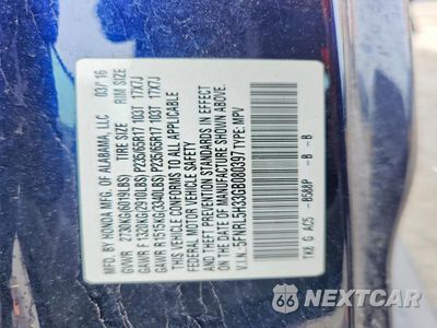Zdjęcie 14 z 14 samochodu: 2016 HONDA ODYSSEY SE VIN:5FNRL5H33GB080397 - miniatura