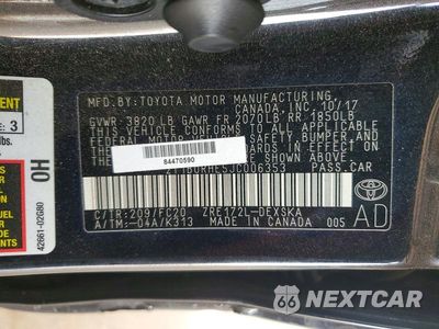 Zdjęcie 12 z 12 samochodu: 2018 TOYOTA COROALLA VIN:2T1BURHE5JC006353 - miniatura