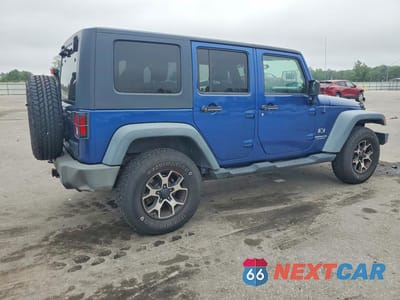 Trzecie zdjęcie samochodu z tyłu: 2009 JEEP WRANGLER UNLIMITED X VIN:1J4GA39169L722832 - miniatura