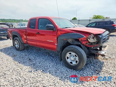 Czwarte zdjęcie samochodu z boku: 2010 TOYOTA TACOMA ACCESS CAB VIN:5TEUU4EN2AZ746338 - miniatura