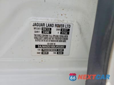 Zdjęcie 12 z 12 samochodu: 2013 JAGUAR XJL PORTFOLIO VIN:SAJWA2G10DLV53383 - miniatura